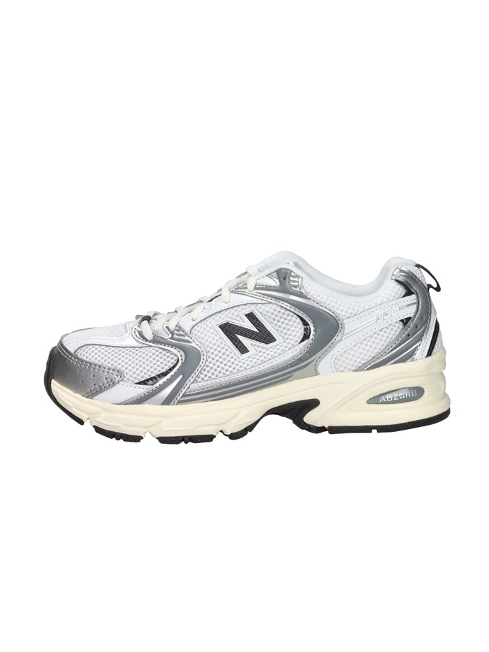 SNEAKERS BASSA U530ESA BIANCO/ARGENTO