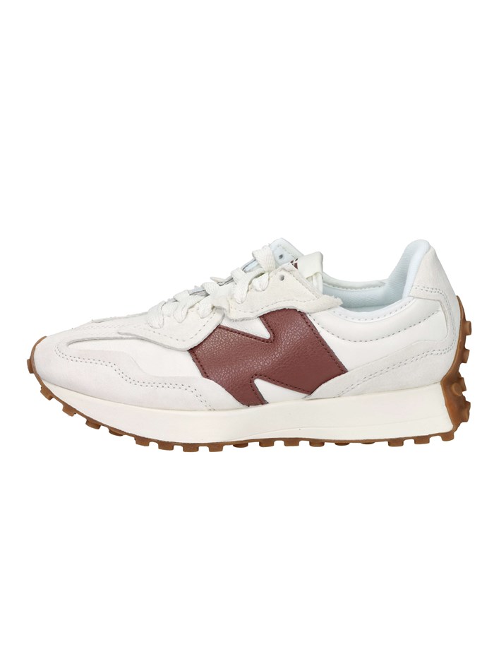 SNEAKERS BASSA U327WKM BIANCO/BORDEAUX