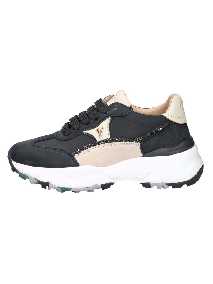 SNEAKERS BASSA F-451 NERO
