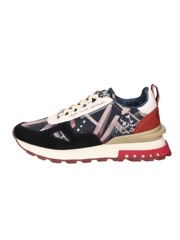 SNEAKERS BASSA LISBOA 413 NERO/BEIGE