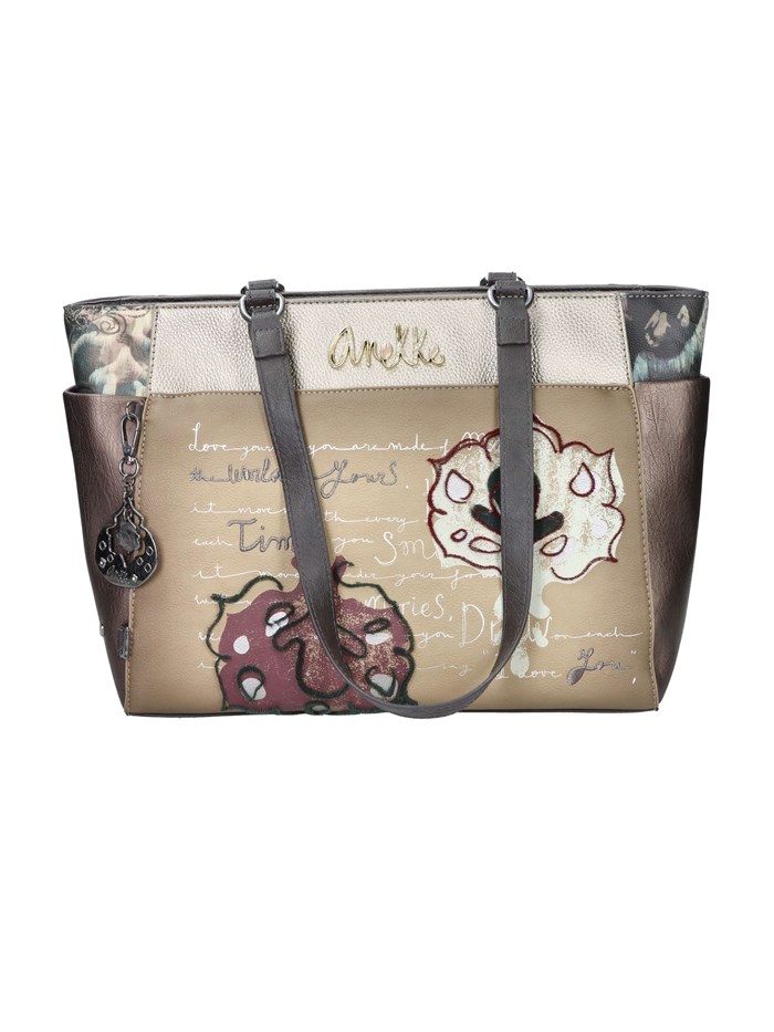 BORSA A SPALLA 41712-216 BRONZO