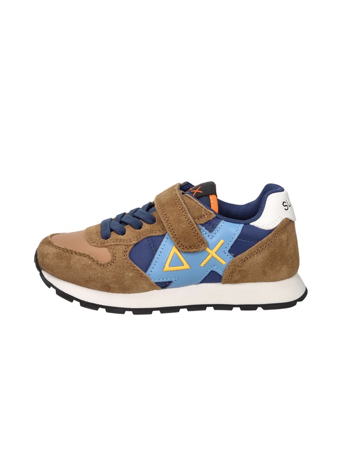 SNEAKERS BASSA Z45314K MARRONE/BLU