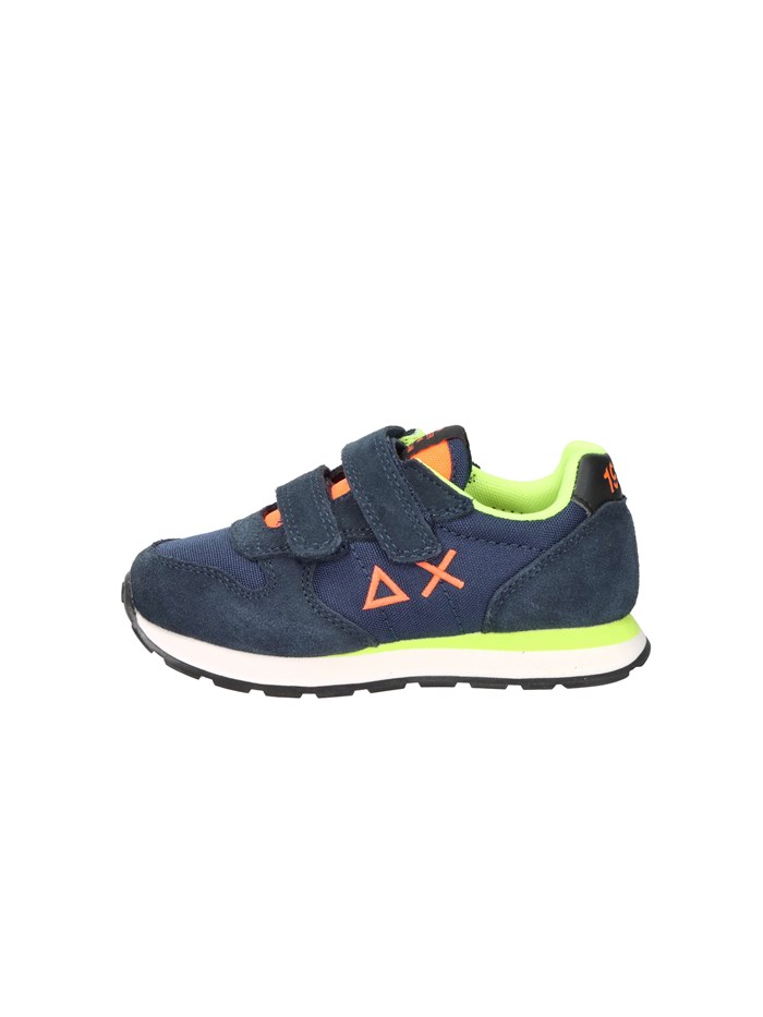 SNEAKERS BASSA Z45302B BLU/FLUO