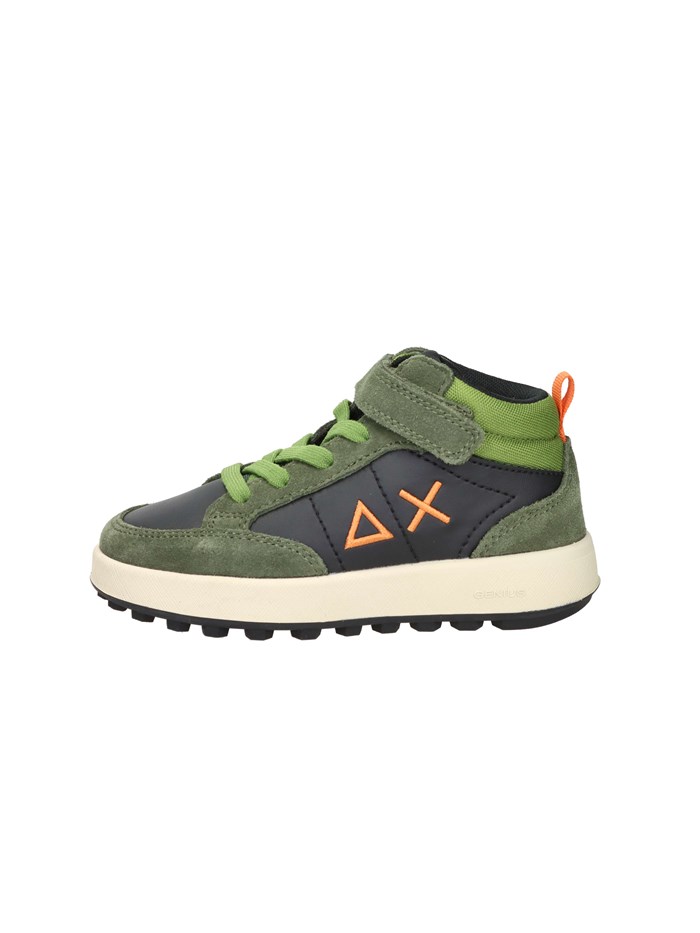 SNEAKERS ALTA Z45335B NERO/VERDONE
