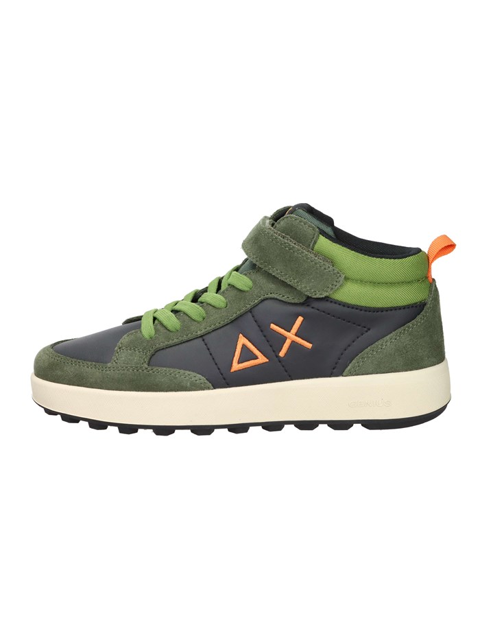 SNEAKERS ALTA Z45335T NERO/VERDONE