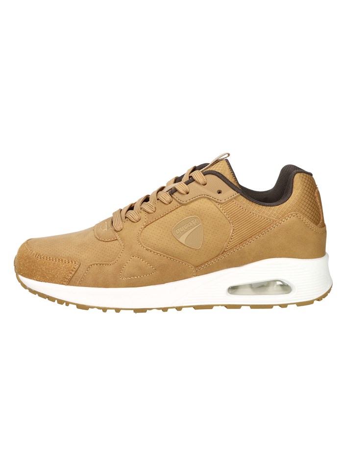 SNEAKERS BASSA DU25M110 SENAPE