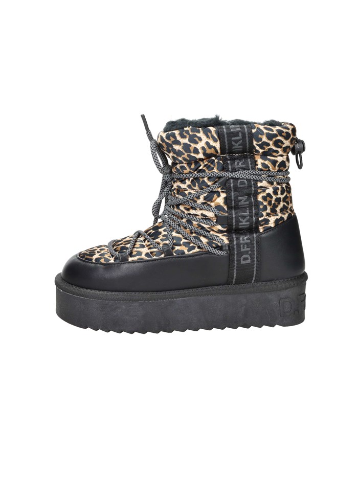 STIVALETTI BASSI DFSH371017 NERO/BEIGE