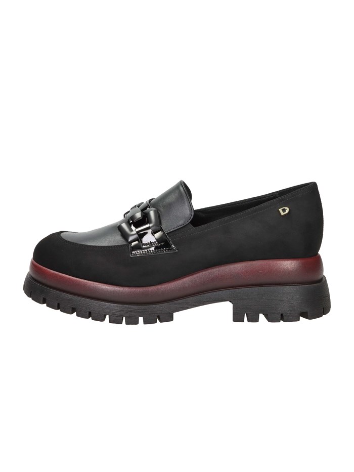 MOCASSINO 2P5777DM NERO/BORDEAUX
