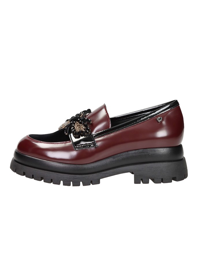 MOCASSINO 2P5775DS NERO/BORDEAUX