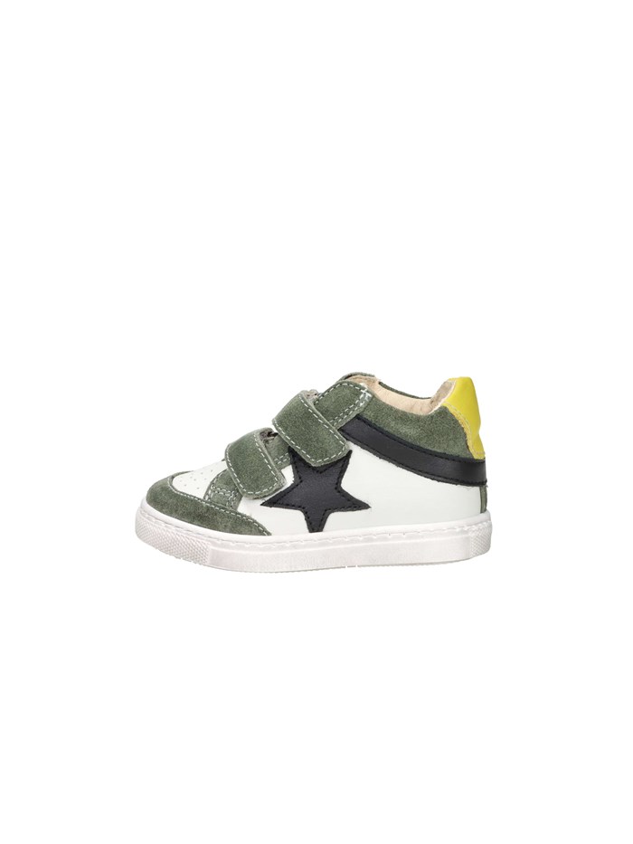 SNEAKERS BASSA C6503.61 BIANCO/VERDE