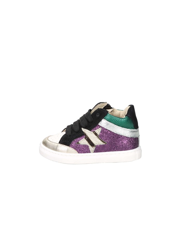 SNEAKERS BASSA C6502.01 BIANCO/ORO