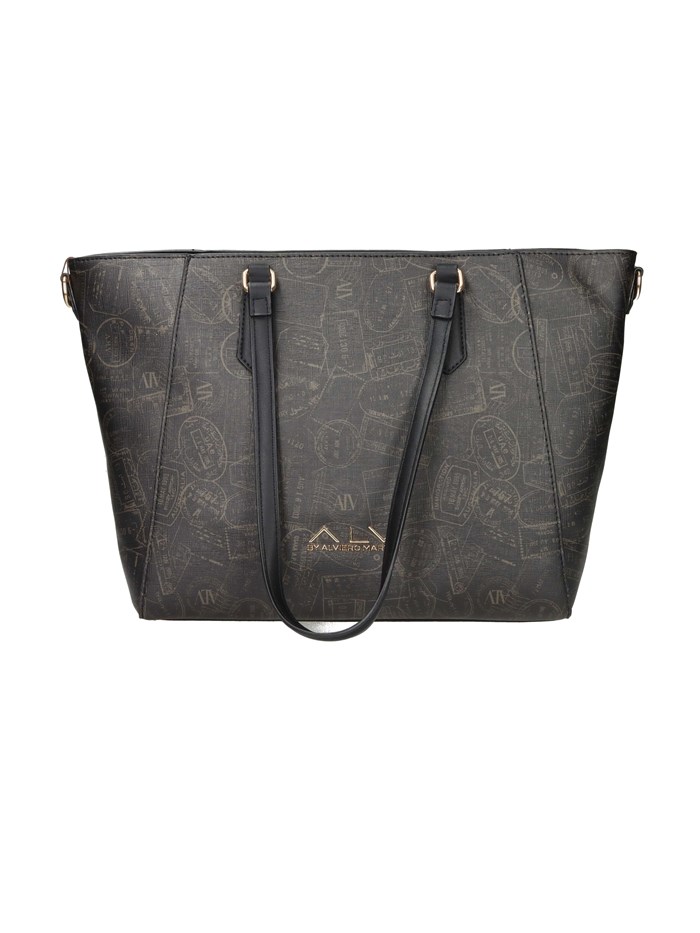 BORSA A SPALLA ALVB7101 NERO