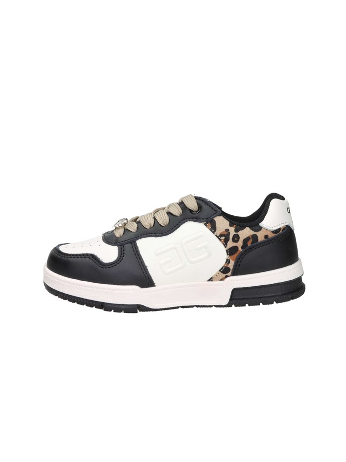 SNEAKERS BASSA GS0071L BIANCO/NERO