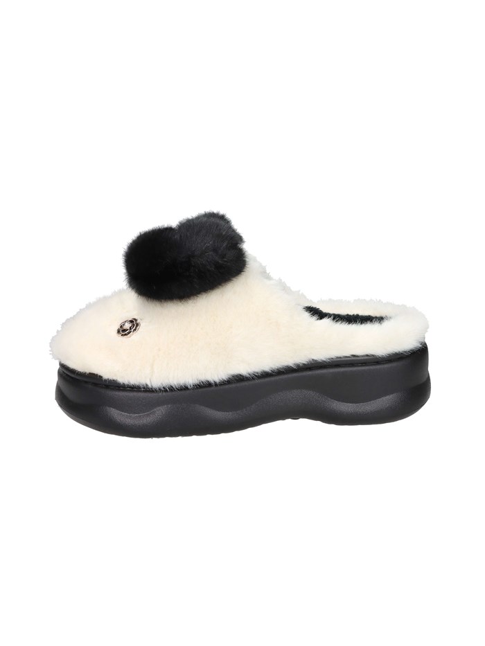 CIABATTA INVERNALE 9261 BIANCO/NERO