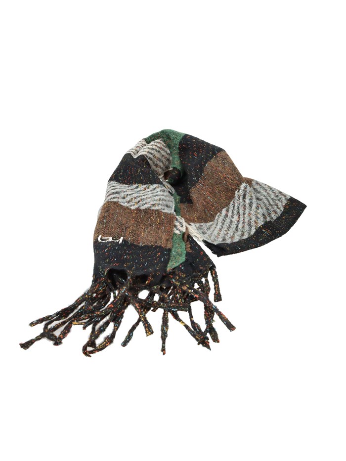 SCIARPA 20BYB25510219 VERDE/NERO