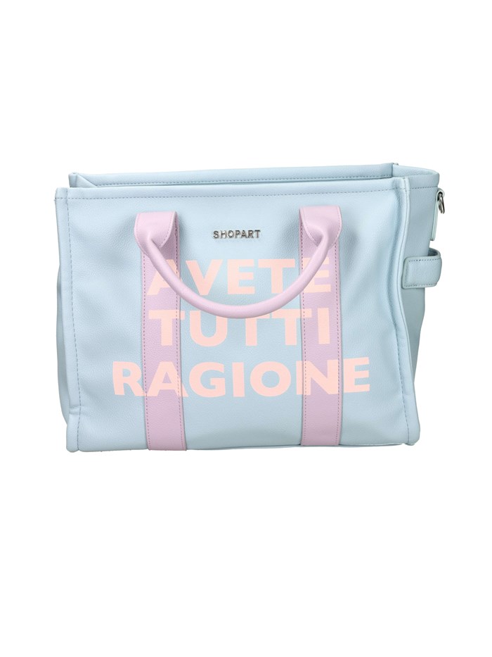 BORSA A MANO SAAF241152 CELESTE