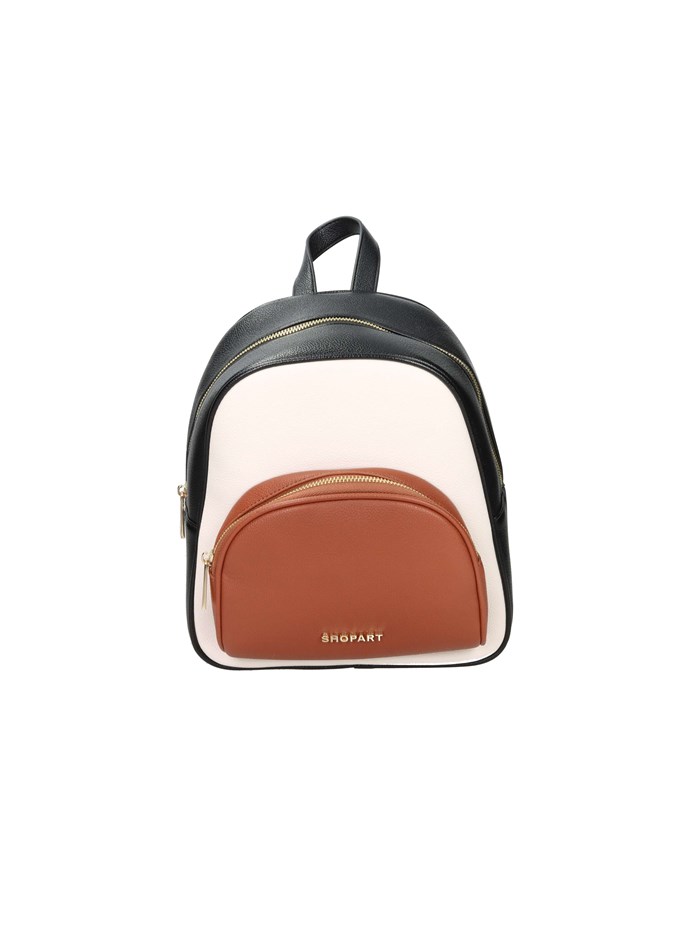 ZAINO SAAF241143 NERO/CUOIO