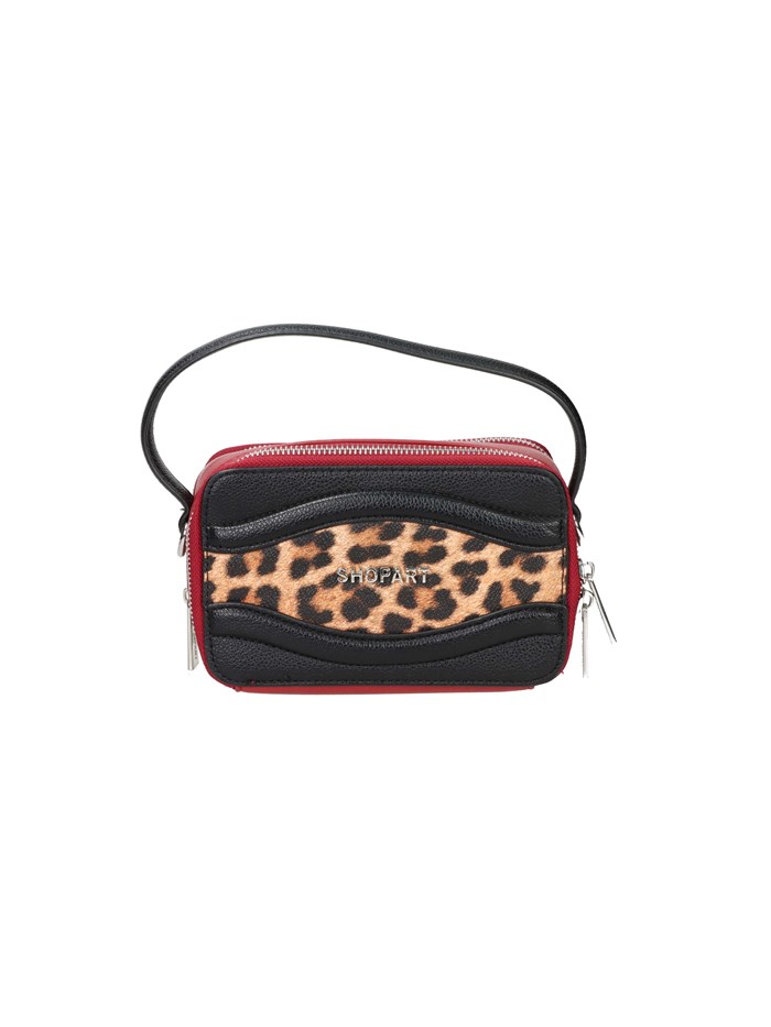 BORSA A MANO SAAF241115 NERO/BORDEAUX