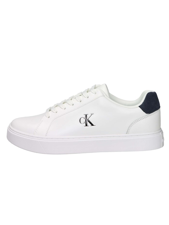 SNEAKERS BASSA YM0YM01435 BIANCO/BLU
