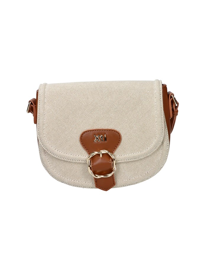 BORSA A SPALLA 184531 BEIGE/CUOIO