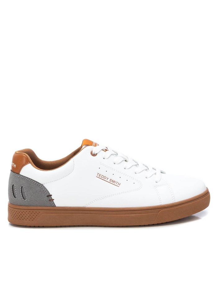 SNEAKERS BASSA 78852 BIANCO/CUOIO