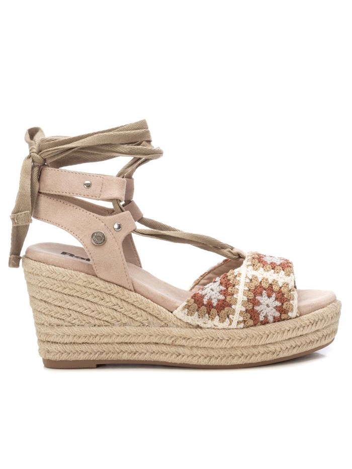 SANDALI CON ZEPPA 172792 BEIGE