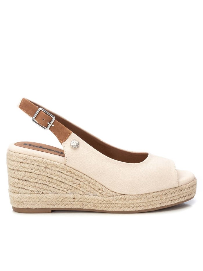 SANDALI CON ZEPPA 172663 BEIGE