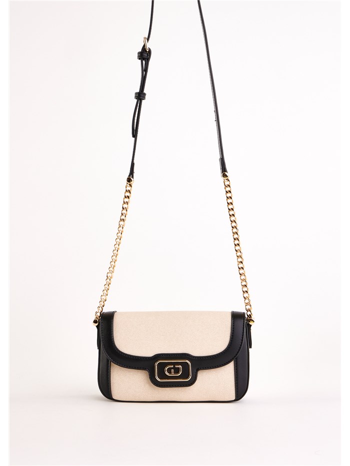 BORSA A TRACOLLA V5AE-12084 BEIGE/NERO