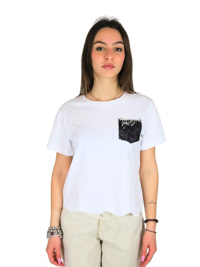 T-SHIRT DKE9005 BIANCO