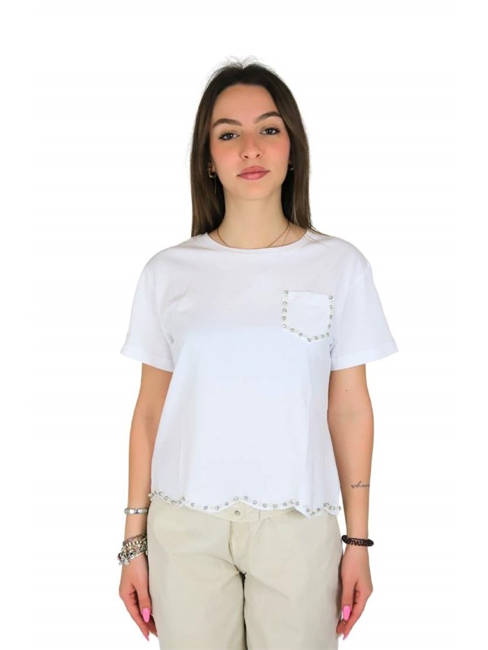 T-SHIRT DKE9007 BIANCO