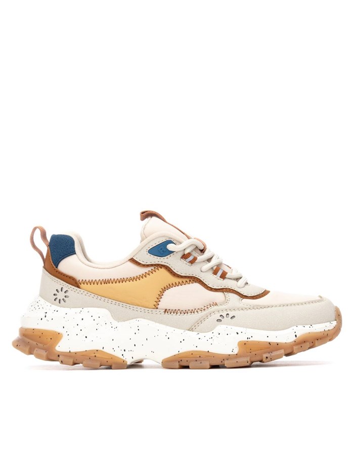 SNEAKERS BASSA 173104 BEIGE/CUOIO