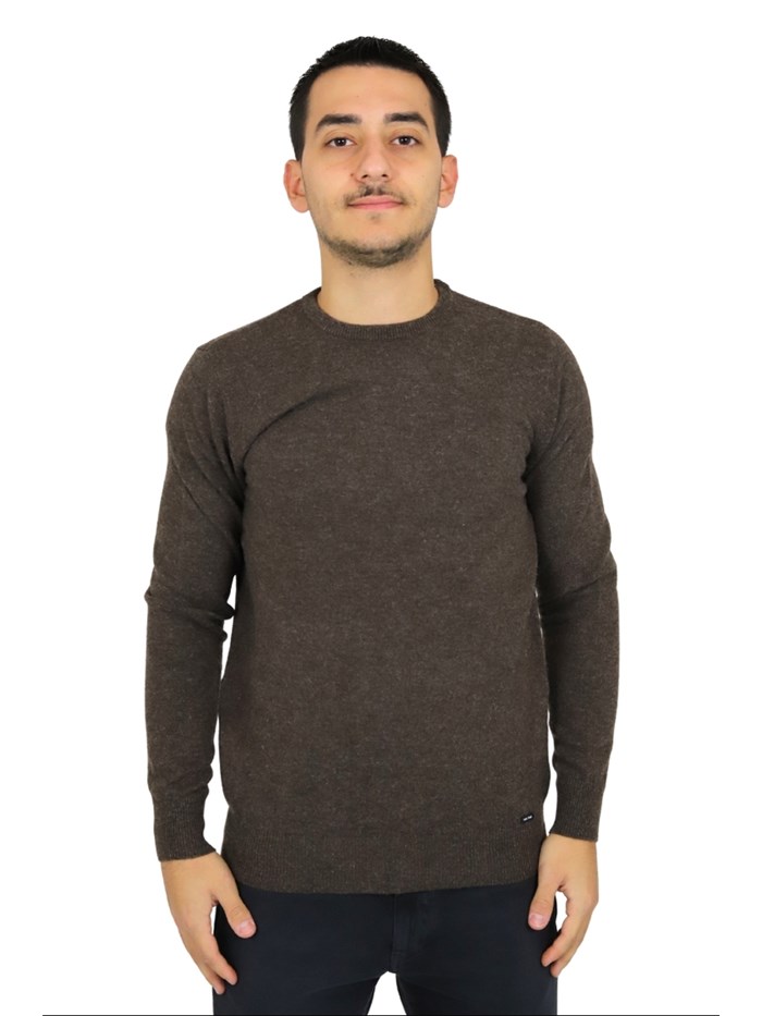 MAGLIONE UT00600 MARRONE