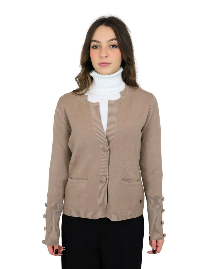 CARDIGAN DT00311 CAMMELLO