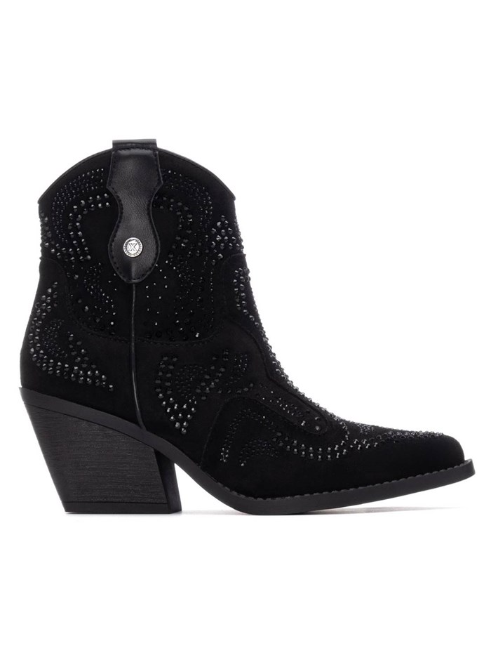 STIVALETTI TACCO 144465 NERO