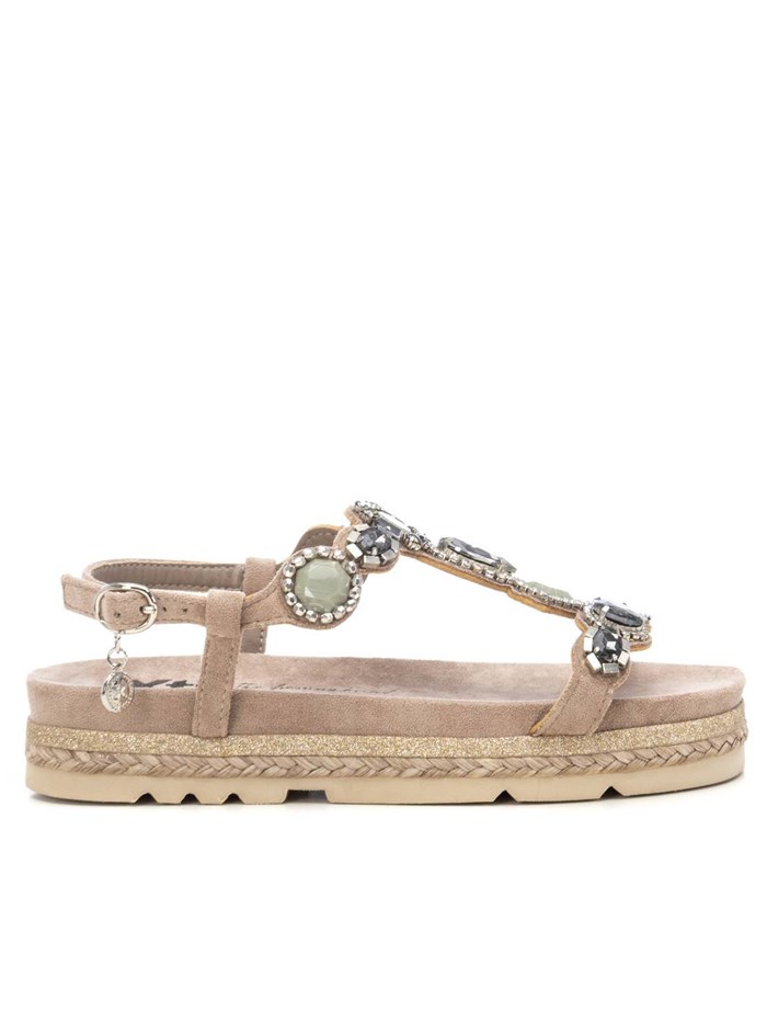 SANDALI BASSI 143996 TAUPE