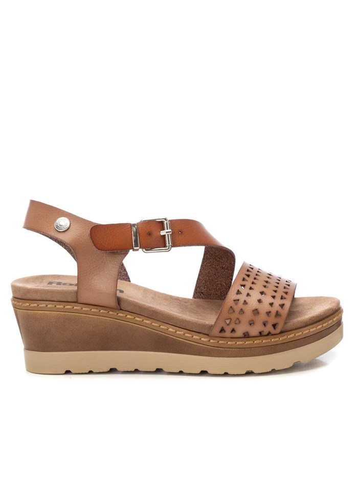 SANDALI CON ZEPPA 172846 TAUPE