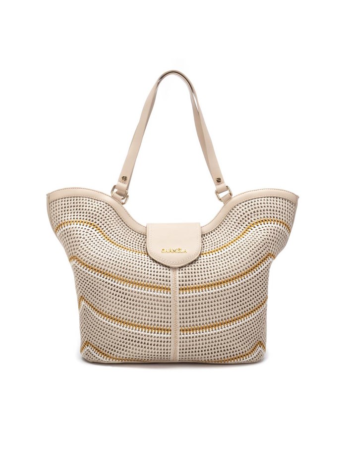 BORSA A SPALLA 186217 BEIGE