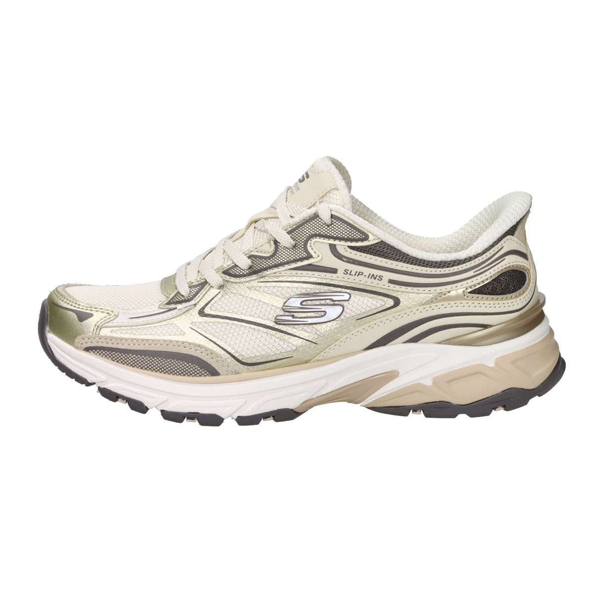 SKECHERS Donna Sneakers bassa 150710 Platino
