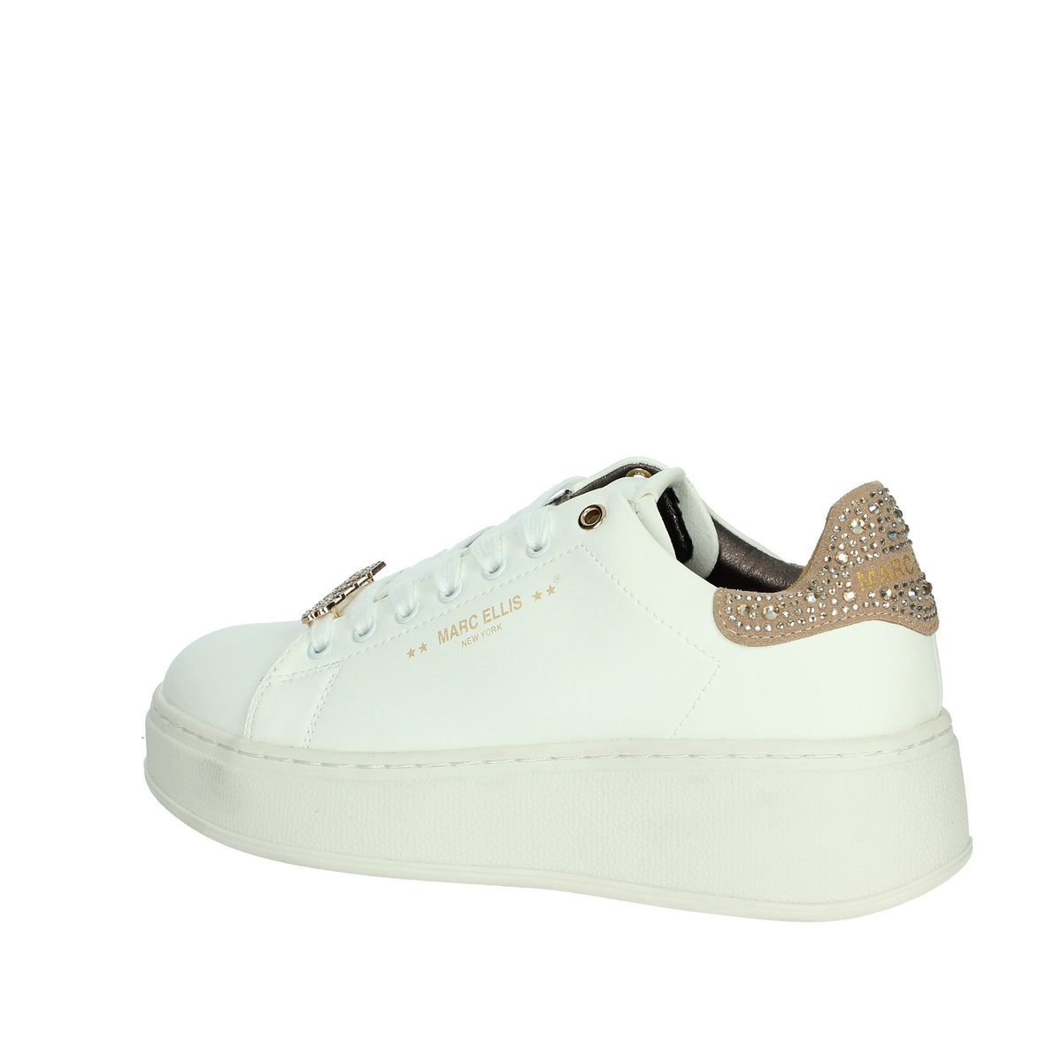 MARC ELLIS Donna Sneakers bassa MAKI 305 Bianco/Beige
