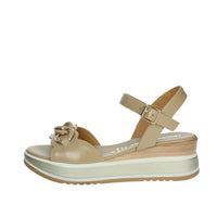 FASCINO DONNA Donna Sandali con zeppa 19234-E5 Beige
