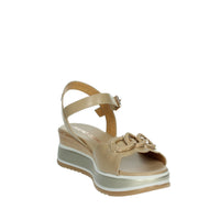 FASCINO DONNA Donna Sandali con zeppa 19234-E5 Beige