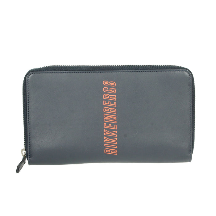 BIKKEMBERGS Uomo Portaschede E2CPME3G3073 Blu/Arancione