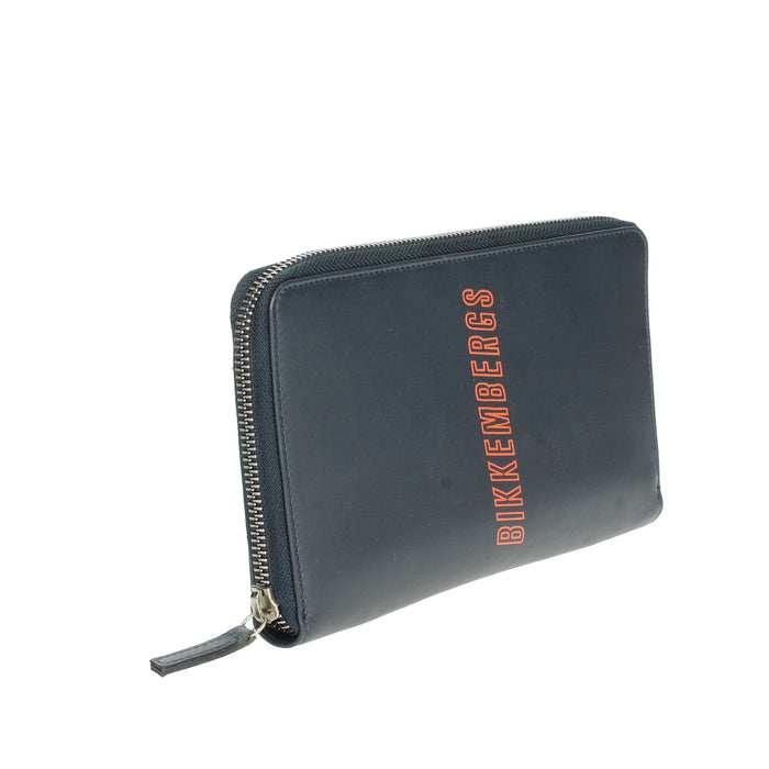 BIKKEMBERGS Uomo Portaschede E2CPME3G3073 Blu/Arancione