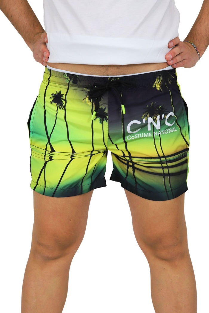 COSTUME NATIONAL Uomo Costume NMS41031CO Nero/Verde