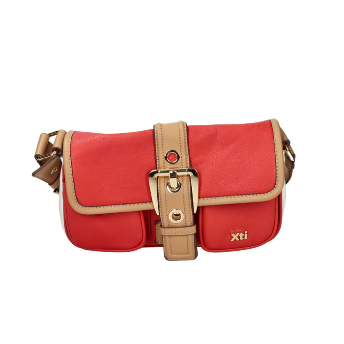 Xti Donna Borsa a spalla 184431 Bianco/Rosso