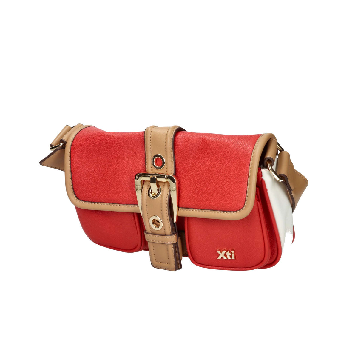 Xti Donna Borsa a spalla 184431 Bianco/Rosso