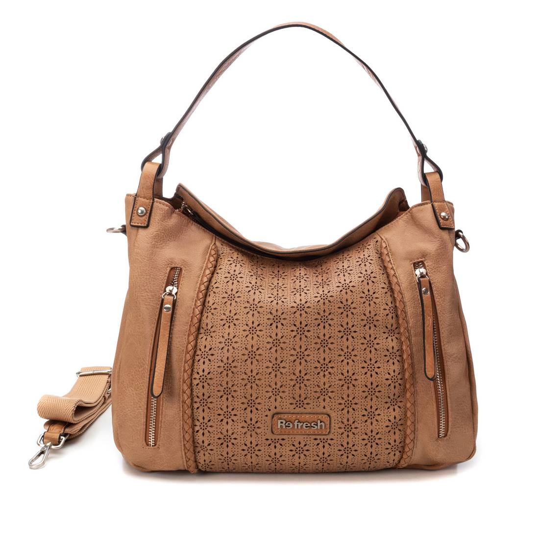 REFRESH Donna Borsa a spalla 183280 Cammello