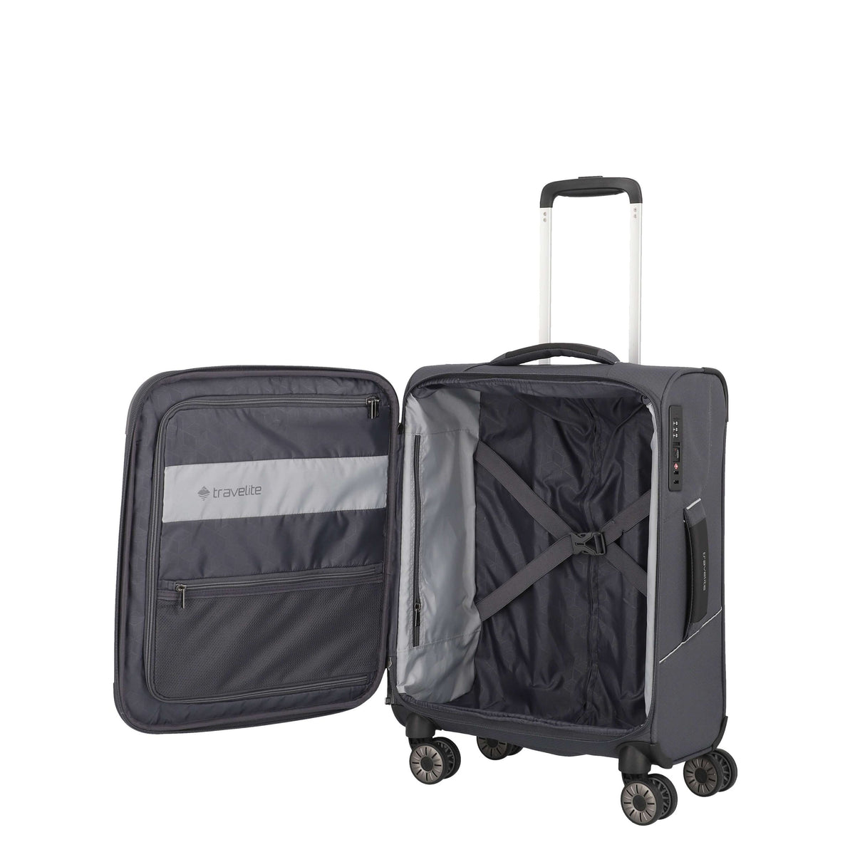 Travelite Unisex adulto Trolley 092647 04 Blu