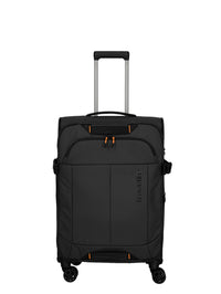 Travelite Unisex adulto Trolley 91048 01 Nero