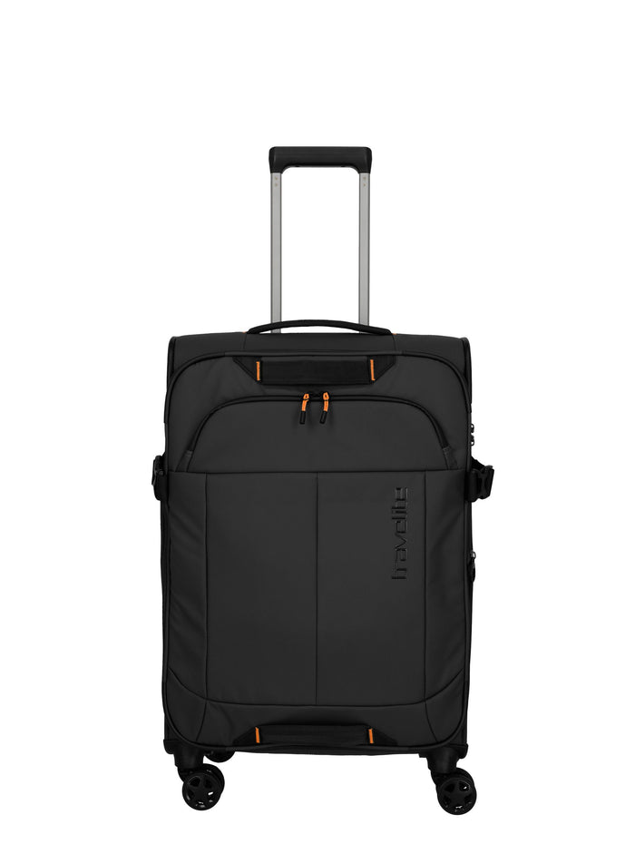 Travelite Unisex adulto Trolley 91048 01 Nero